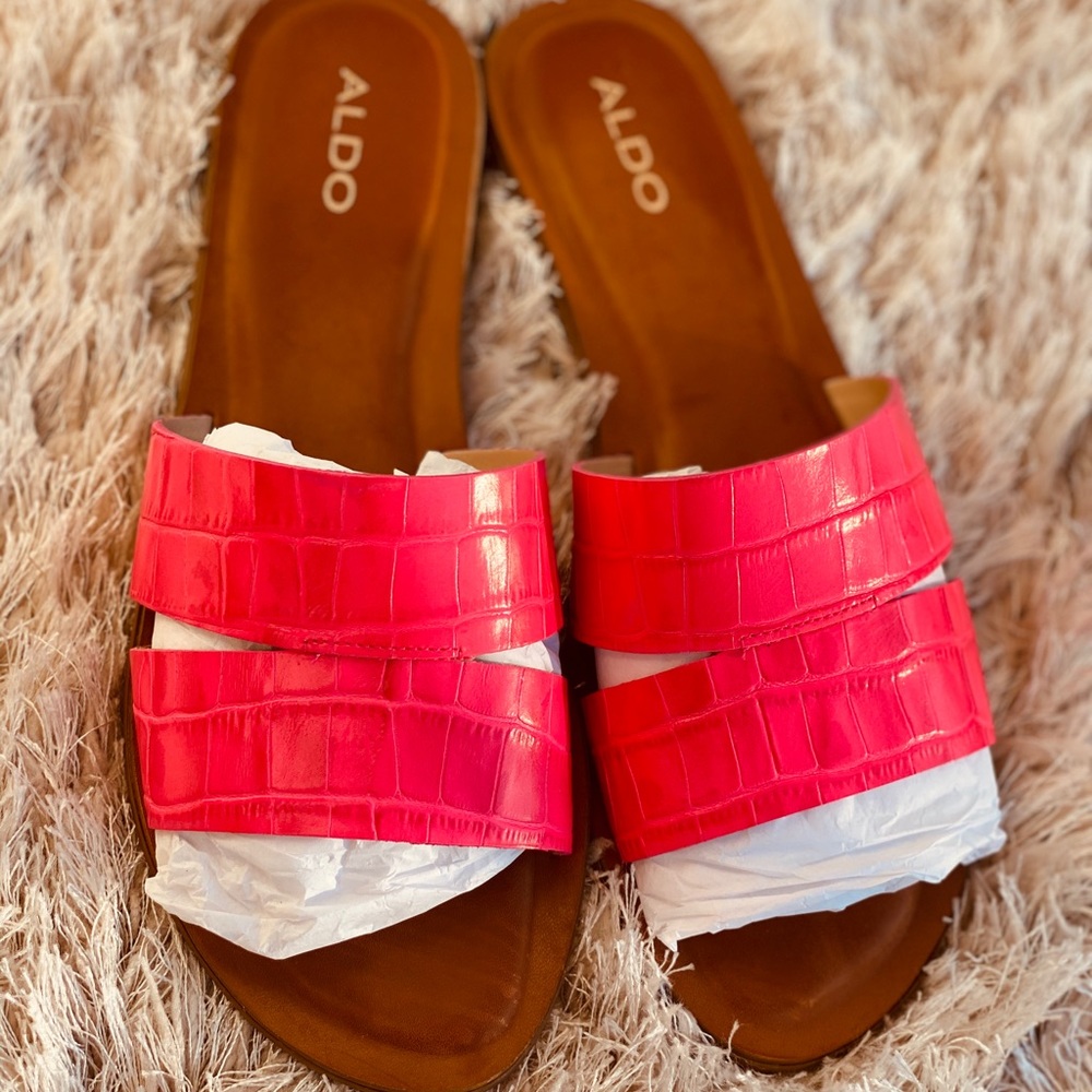 Aldo Pink Sandals Felinfach
